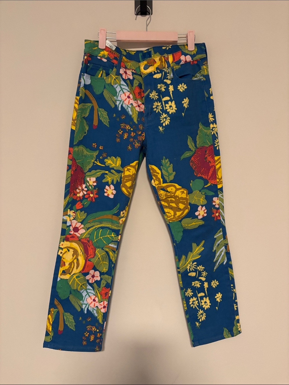 MOTHER the mid rise dazzler crop in playdate size 30 - Picture 2 of 7